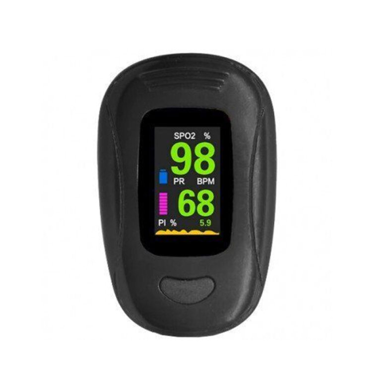 Пальцевый пульсоксиметр A3-BLACK (синий)