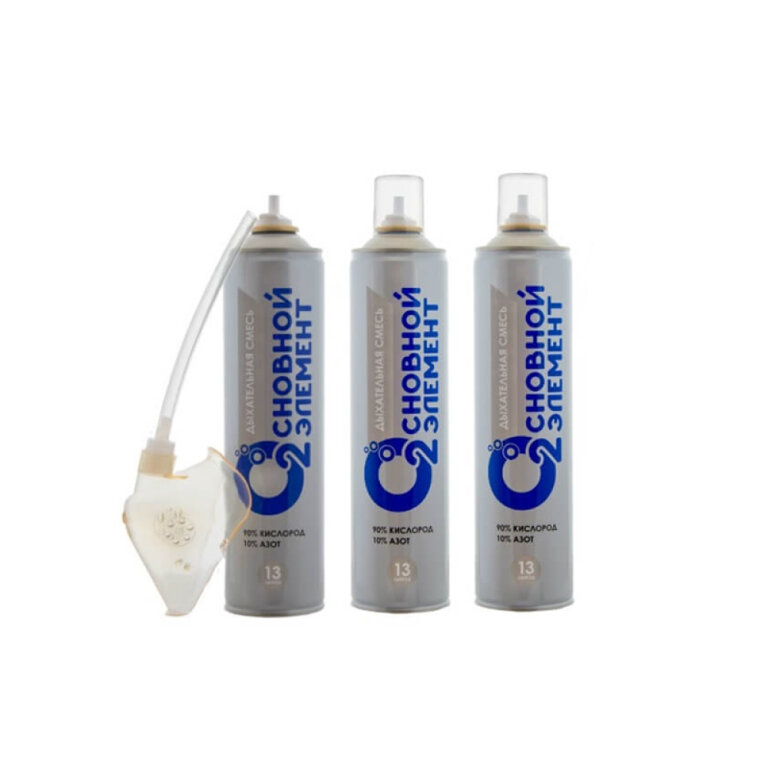 Баллончик (набор 3 шт.) Основной Элемент 13л + 1 мягкая маска.