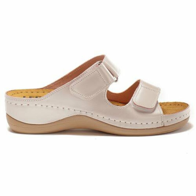 Анатомічні тапочки-сабо Leon 905 перламутрові