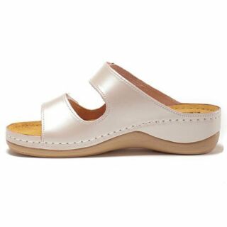 Анатомічні тапочки-сабо Leon 905 перламутрові