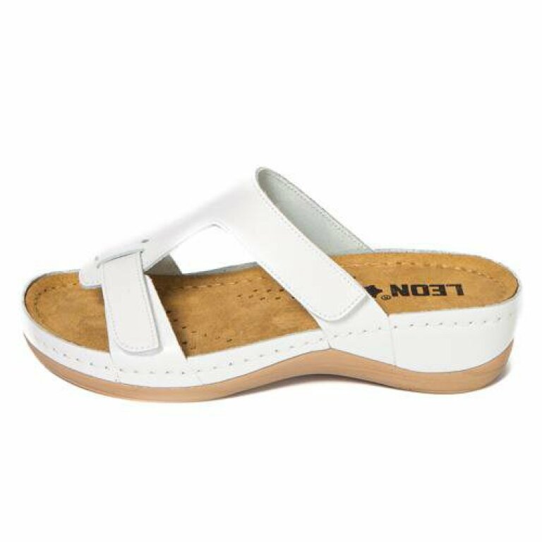 Анатомічні босоніжки Leon 914 білі