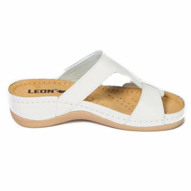 Анатомічні босоніжки Leon 914 білі