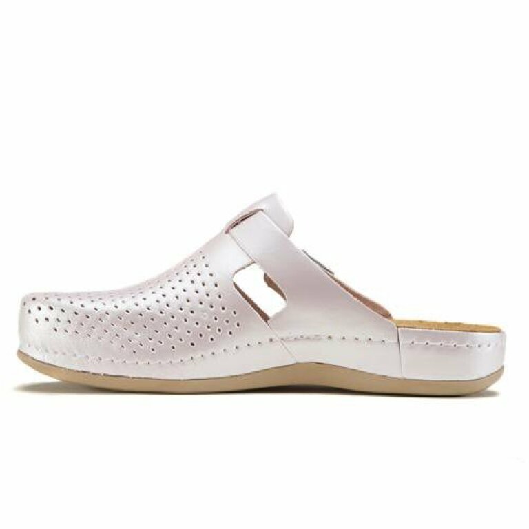 Анатомічні тапочки-сабо Leon 950 перламутрові