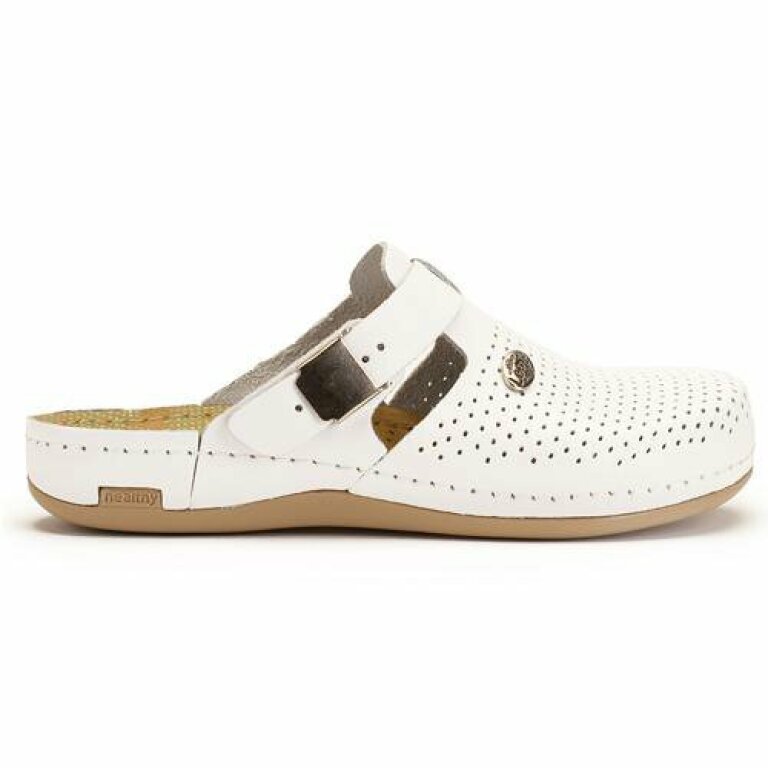 Анатомічні тапочки-сабо Leon 950 білі