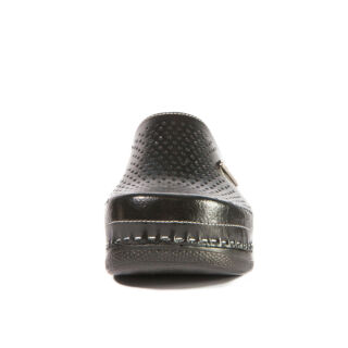 Анатомічні тапочки-сабо Leon PU115 чорні