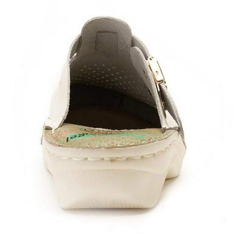 Анатомічні тапочки-сабо Leon V260 білі