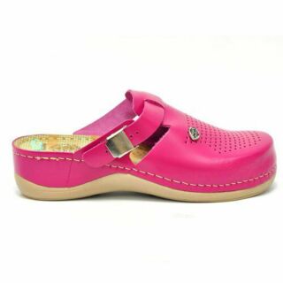 Анатомічні тапочки-сабо Leon 900 малинові