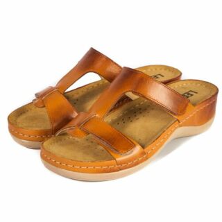 Анатомічні босоніжки Leon 914 коричневі