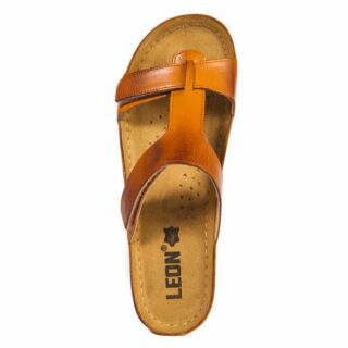 Анатомічні босоніжки Leon 914 коричневі