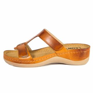 Анатомічні босоніжки Leon 914 коричневі