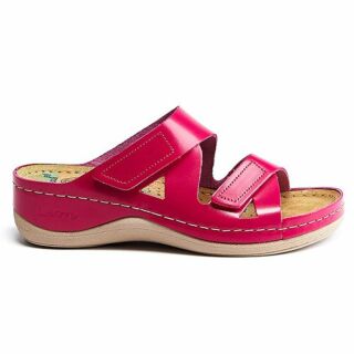 Анатомічні жіночі тапочки-сабо Leon 906 рожеві