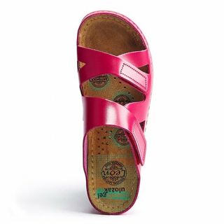 Анатомічні жіночі тапочки-сабо Leon 906 рожеві