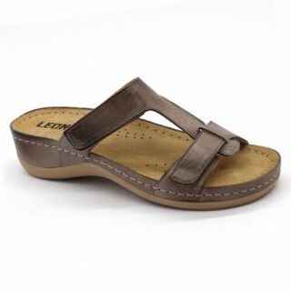 Анатомічні босоніжки жіночі Leon 914 попелясті