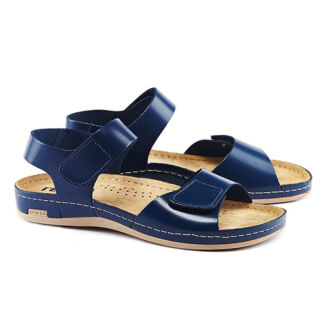 Анатомічні босоніжки Leon 963 сині