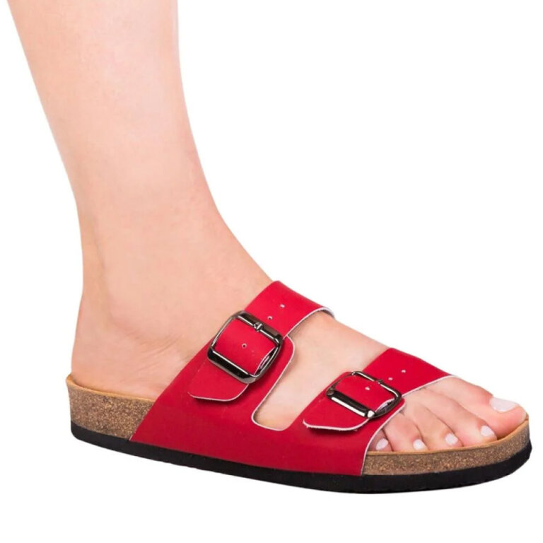 Анатомічні шльопанці Foot Care FA-301 (сині, чорні, червоні)