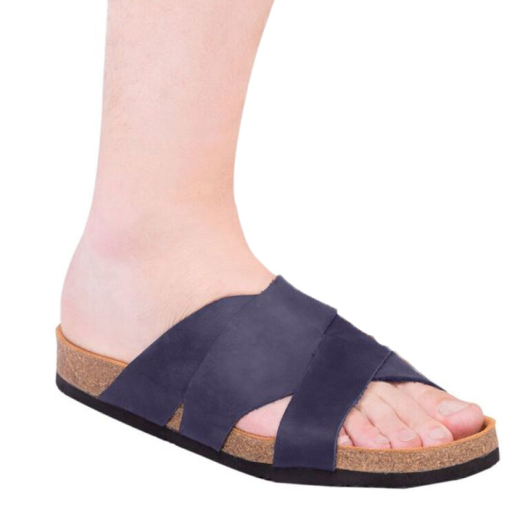 Анатомічні шльопанці Foot Care FA-307 (сині, коричневі)