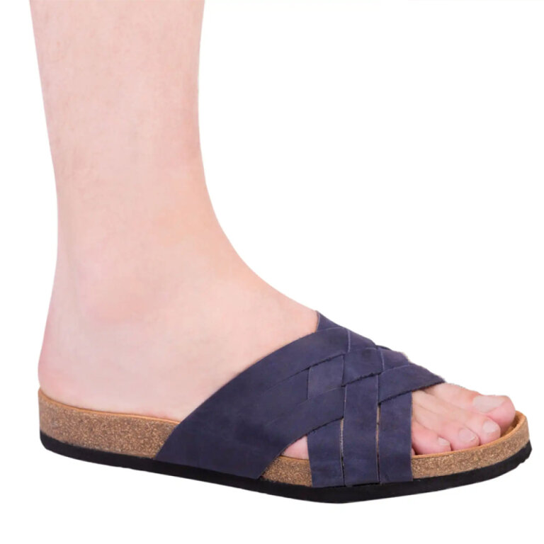 Анатомічні шльопанці Foot Care FA-309 (сині, коричневі)