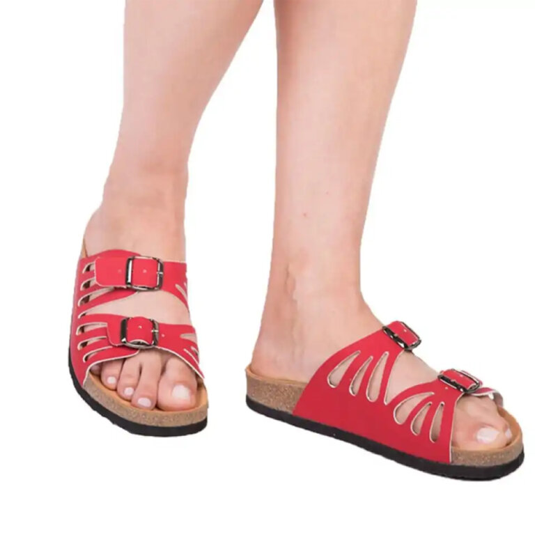 Анатомічні шльопанці Foot Care FA-316 (сині, червоні)