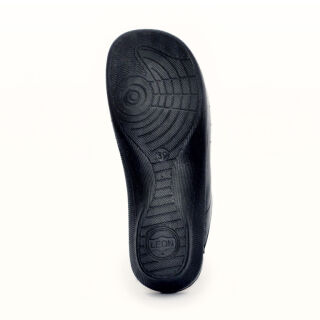 Анатомічні тапочки-сабо Leon PU100 чорні