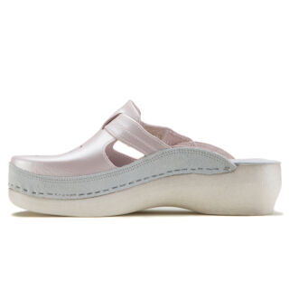 Анатомічні тапочки-сабо Leon PU156 перламутрові