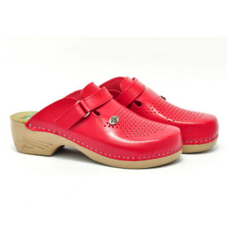 Анатомічні тапочки-сабо Leon PU159 червоні