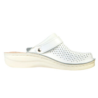 Анатомічні тапочки-сабо Leon V202 білі