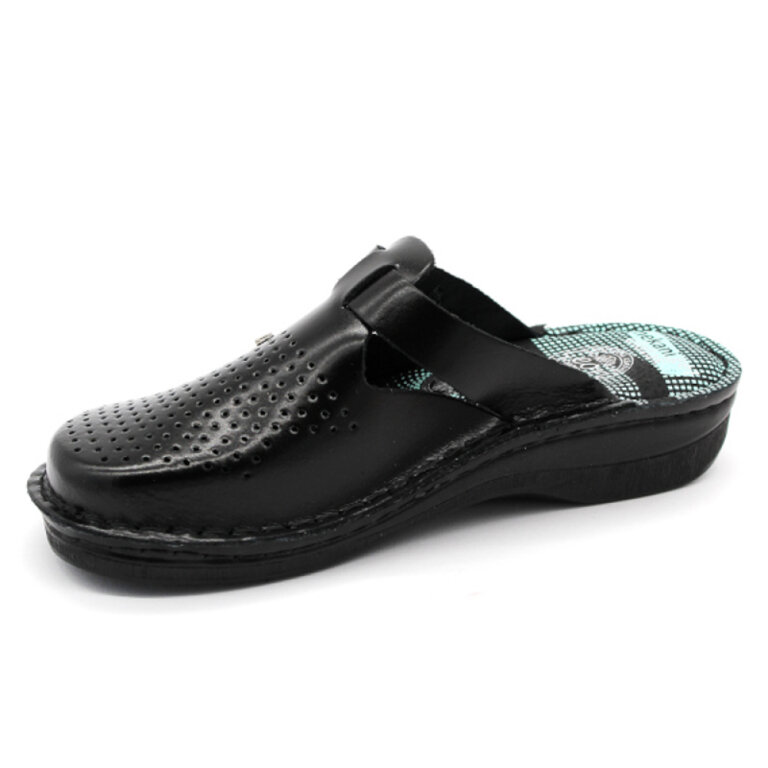 Анатомічні тапочки-сабо Leon V260 чорні