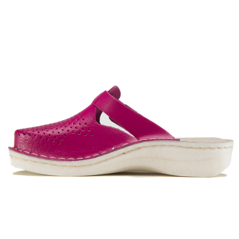 Анатомічні тапочки-сабо Leon V260 рожеві