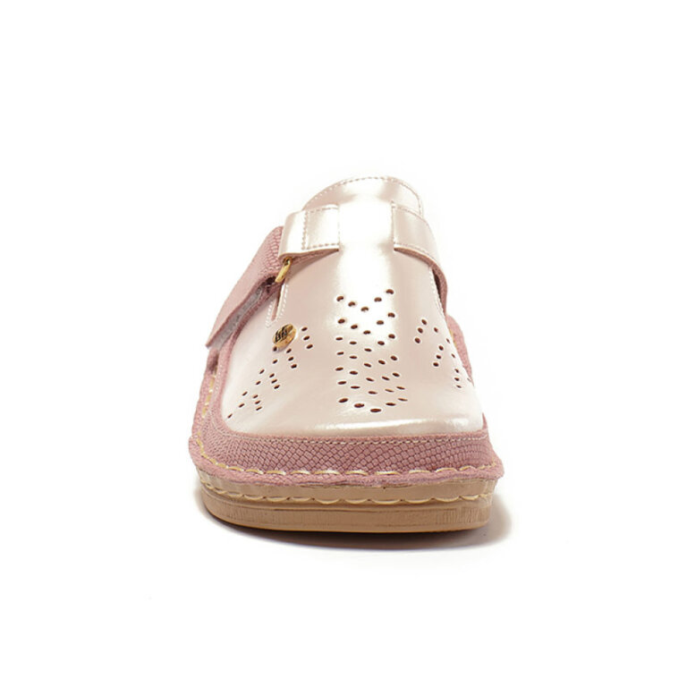 Анатомічні тапочки-сабо Leon V261 перламутрові