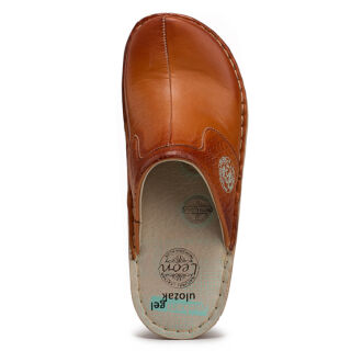 Анатомічні тапочки-сабо Leon 360 коричневі