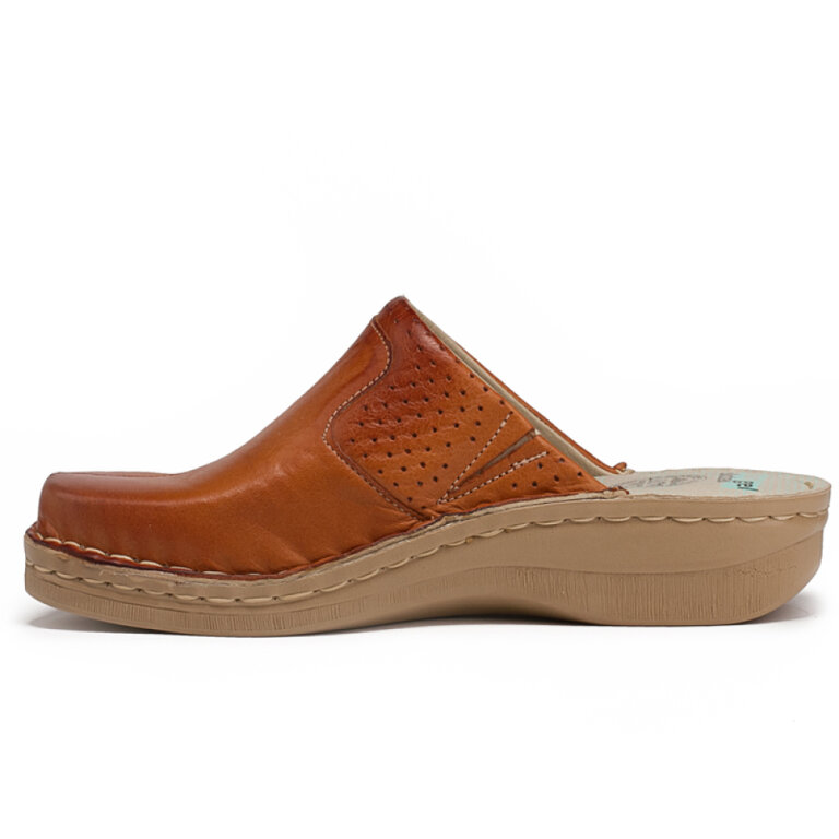 Анатомічні тапочки-сабо Leon 360 коричневі