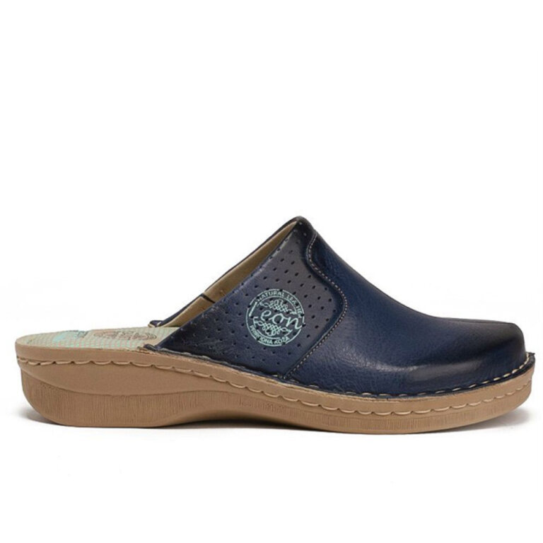 Анатомічні тапочки-сабо Leon 360 сині