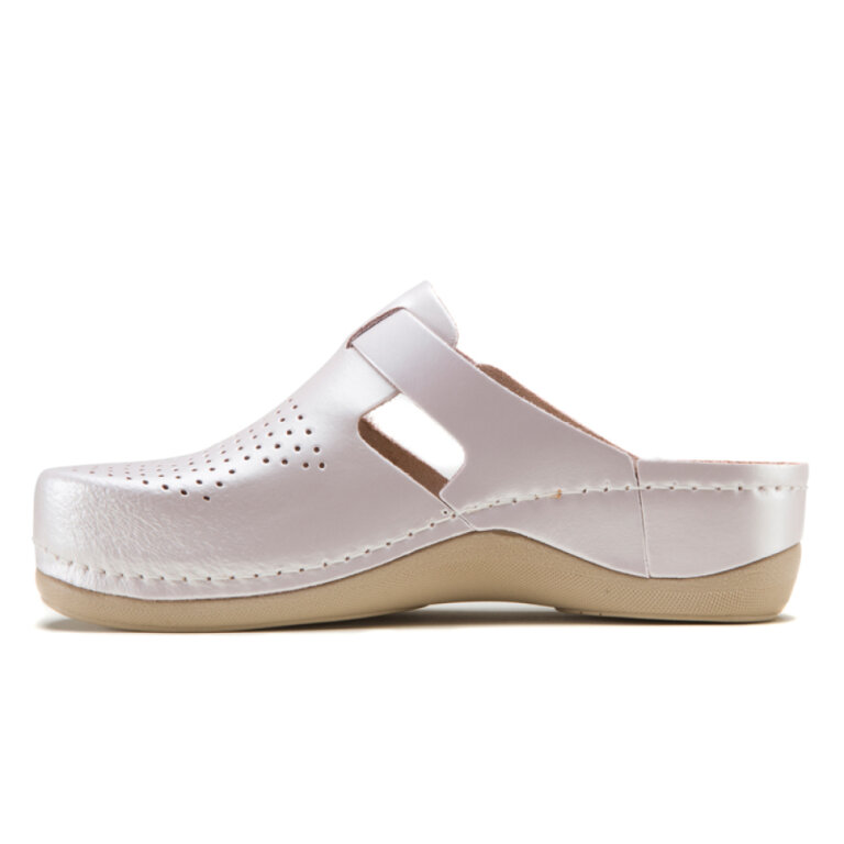 Анатомічні сабо Leon 900 перламутрові