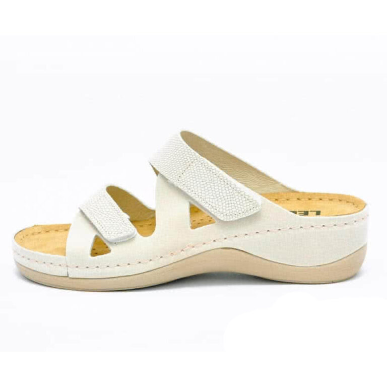 Анатомічні босоніжки-сабо Leon 907 бежеві