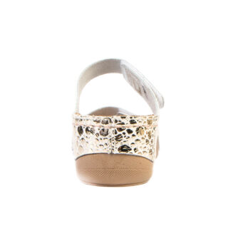 Анатомічні босоніжки-сабо Leon 919 золотисті