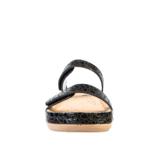 Анатомічні босоніжки-сабо Leon 919 чорні