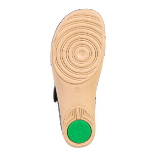 Анатомічні босоніжки-сабо Leon 919 чорні