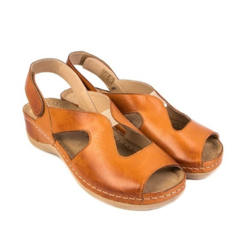 Анатомічні босоніжки Leon 924 коричневі