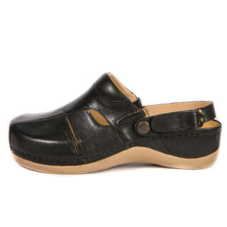 Анатомічні тапочки-сабо Leon 926 чорні