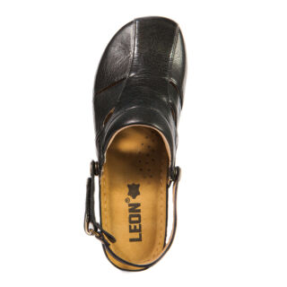 Анатомічні тапочки-сабо Leon 926 чорні