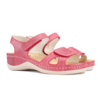 Анатомічні сандалі Leon 935 червоні