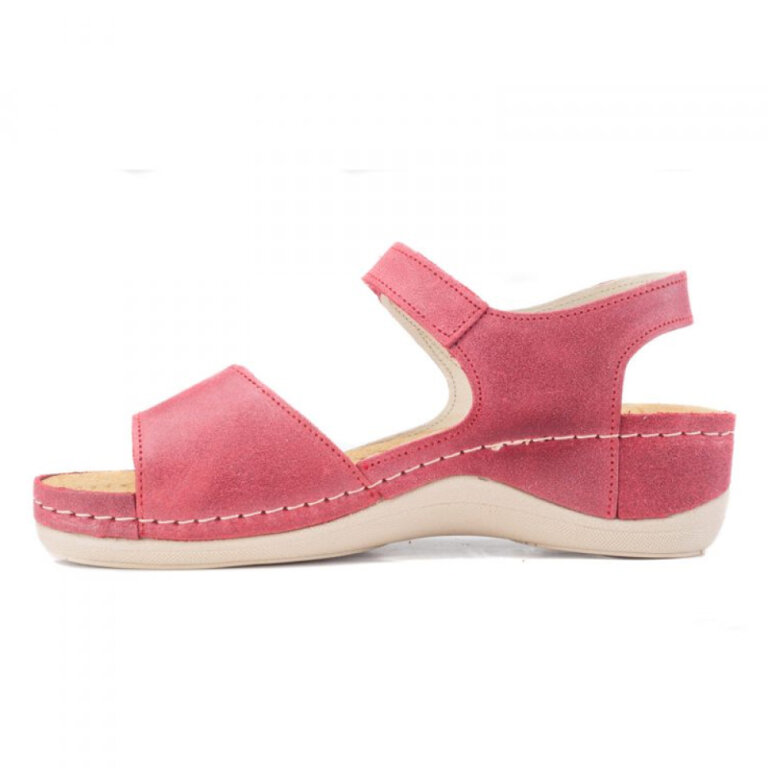 Анатомічні сандалі Leon 935 червоні