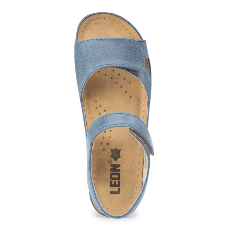 Анатомічні сандалі Leon 935 сині