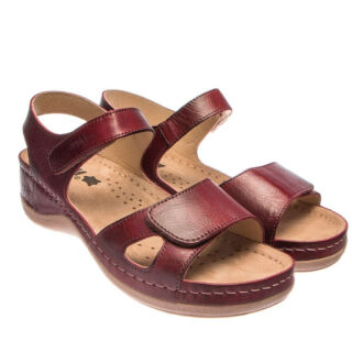 Анатомічні сандалі Leon 935 бордові