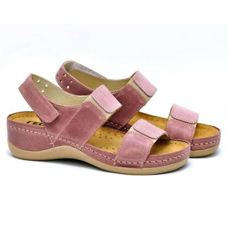Анатомічні сандалі Leon 945 рожеві