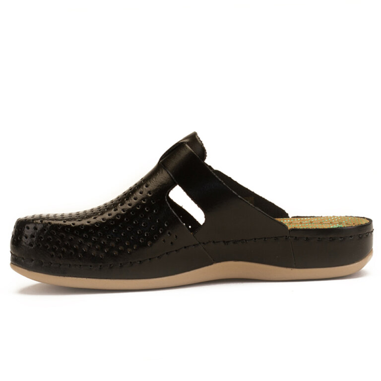 Анатомічні тапочки-сабо Leon 950 чорні