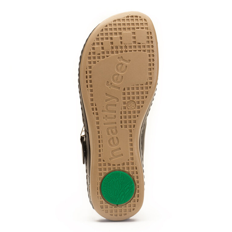 Анатомічні тапочки-сабо Leon 950 чорні