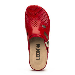 Анатомічні тапочки-сабо Leon 950 червоні