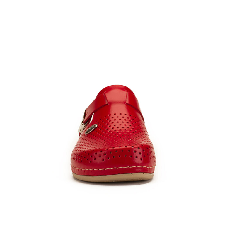 Анатомічні тапочки-сабо Leon 950 червоні