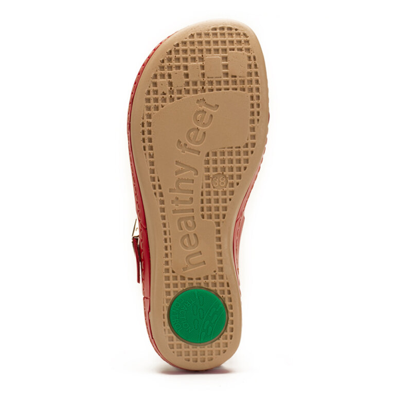 Анатомічні тапочки-сабо Leon 950 червоні